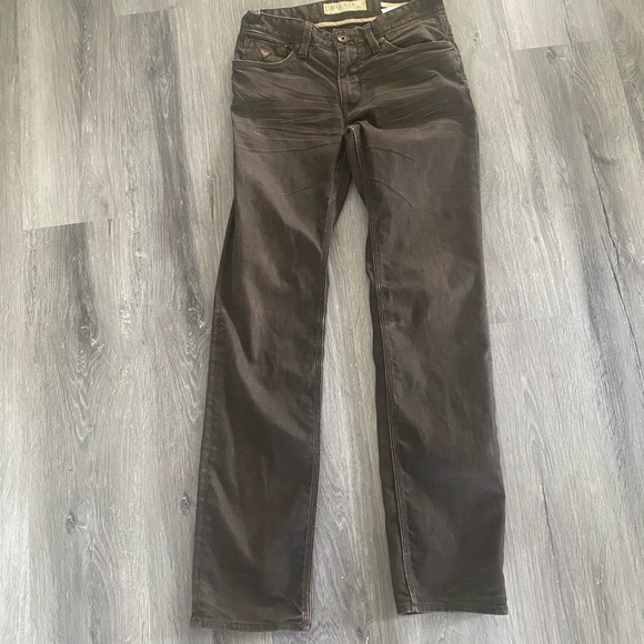 Guess Denim - Guess Lincoln Slim Straight brown jeans size 29 good condition